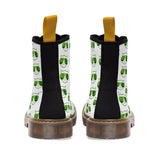 The Happy Cat Women's Canvas Boots