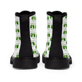 The Happy Cat Women's Canvas Boots